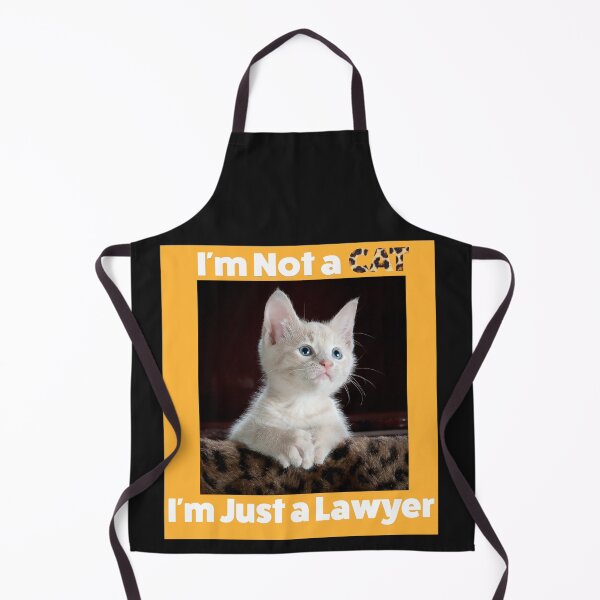 Item preview, I'm Not a Cat, I'm Just a Lawyer designed and sold by fdbweiss.