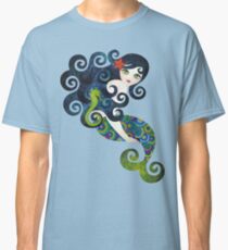 Aquamarine Mermaid Classic T-Shirt