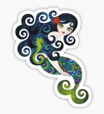 Aquamarine Mermaid Sticker