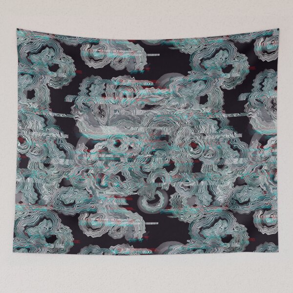 Item preview, Glitch marble pattern  designed and sold by ANAKOTO.