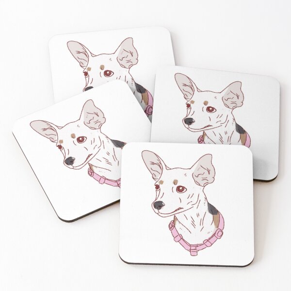 Aperçu de l'œuvre Portrait de chiot Fox Terrier créée et vendue par BayRosePets.