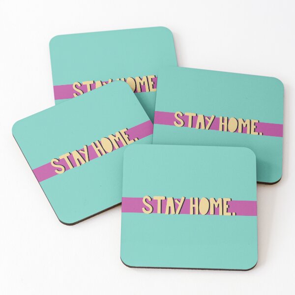 Item preview, STAY HOME. (blue) designed and sold by anniemarge.
