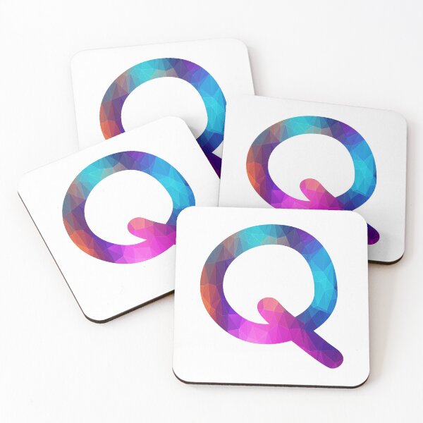 Item preview, Letter Q Capital Alphabet Colorful Art Funny Q Gift designed and sold by Shariss.