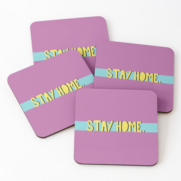 Item preview, STAY HOME. (purple) designed and sold by anniemarge.