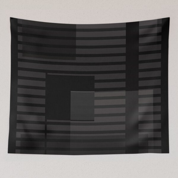 Item preview, Geometric dark Abstract art for home decor designed and sold by paulo silveira.