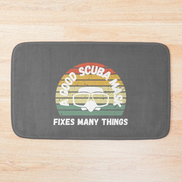 Item preview, A Good Scuba Mask Fixes Many Things designed and sold by StudioAquaLumos.