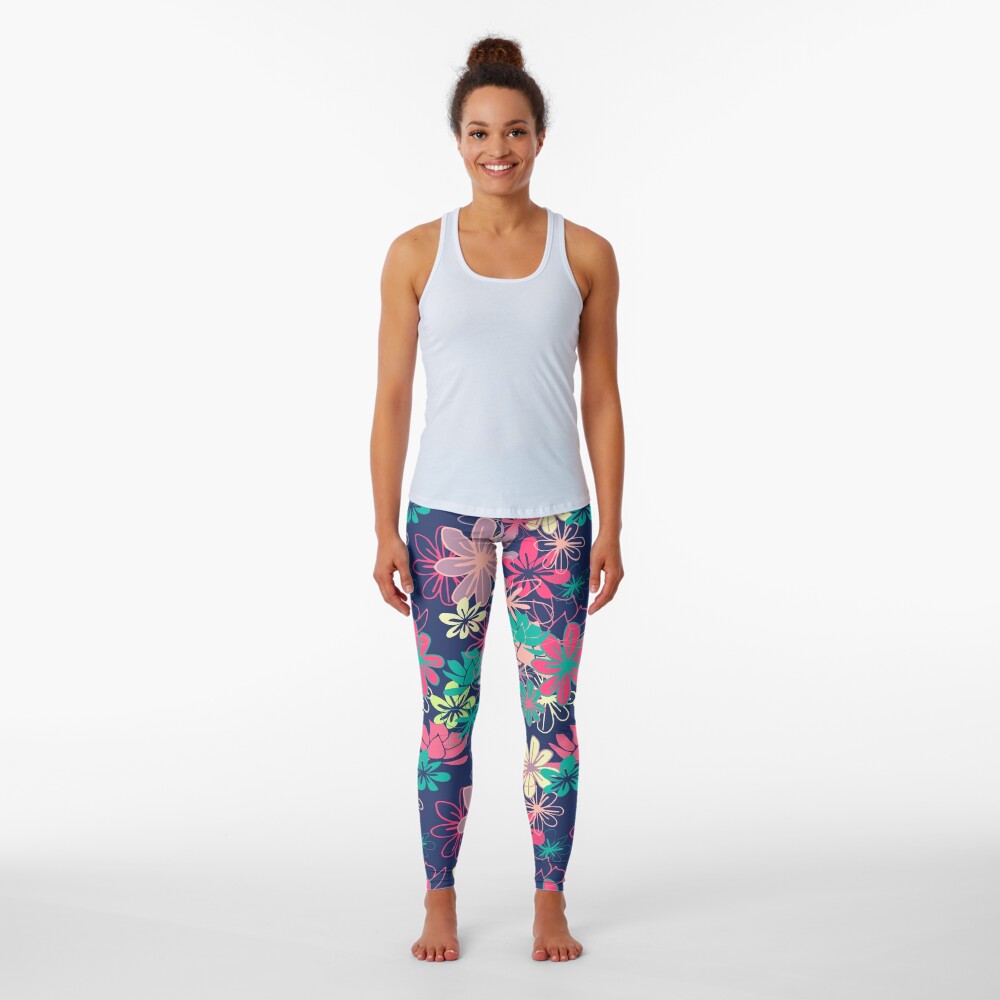 Colorful Garden Leggings