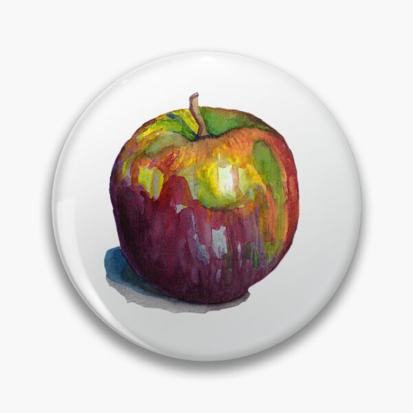 Item preview, Big Juicy Red, Purple and Green Apple designed and sold by Julie Pickering.
