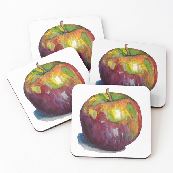 Item preview, Big Juicy Red, Purple and Green Apple designed and sold by Julie Pickering.