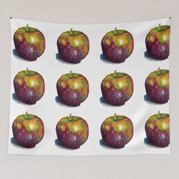 Item preview, Big Juicy Red, Purple and Green Apple designed and sold by Julie Pickering.