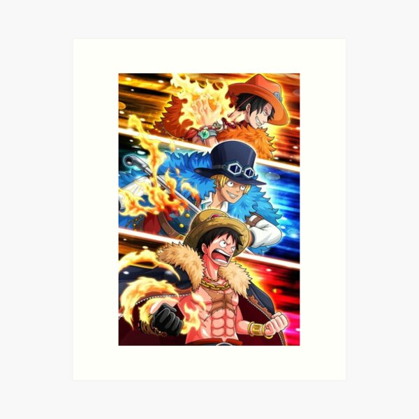 ASL Brothers - One piece, an art print by Erza Briefs - INPRNT