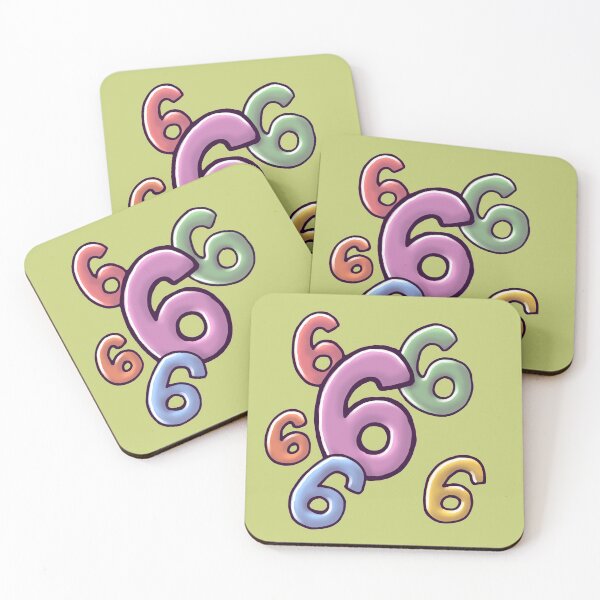 Item preview, The Amazing Number #6 Six designed and sold by Pelumii.