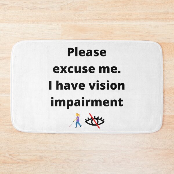 Item preview, I have vision impairment line - female version designed and sold by HuyN95.
