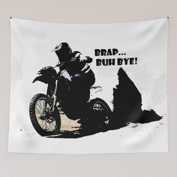 Item preview, Two Stroke Braap! Brap Buh Bye! designed and sold by Tim Thompson.