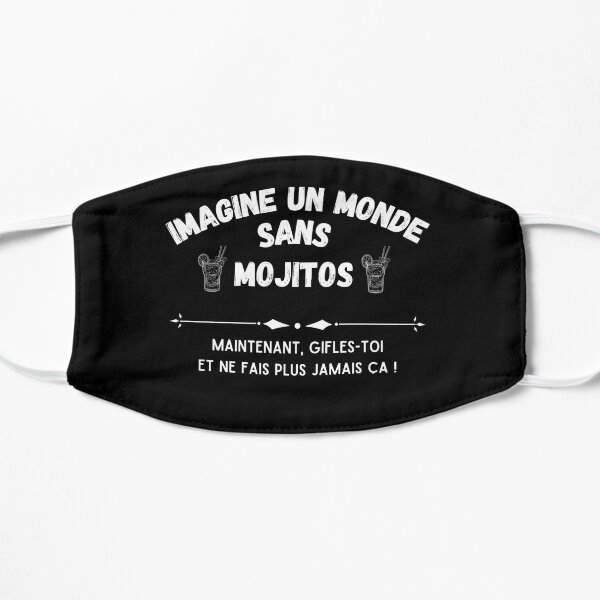 Masques En Tissu Sur Le Theme Mojito Redbubble