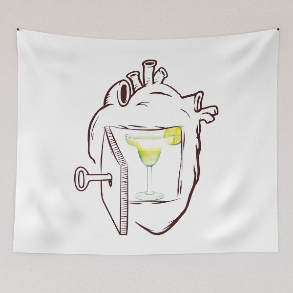 Item preview, Margarita In My Heart designed and sold by foodisthekey.