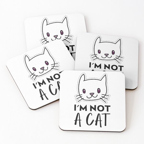 Item preview, I'm Not A Cat designed and sold by curledup-cat.