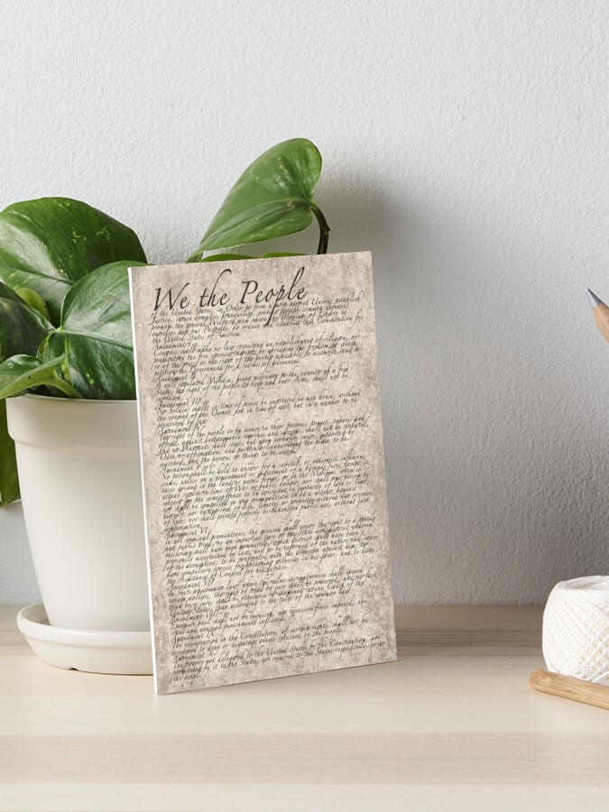 Bill Of Rights Us Constitution T-Shirt On Parchment Paper Bill Of Rights Us Constitution T-Shirt On Parchment Paper