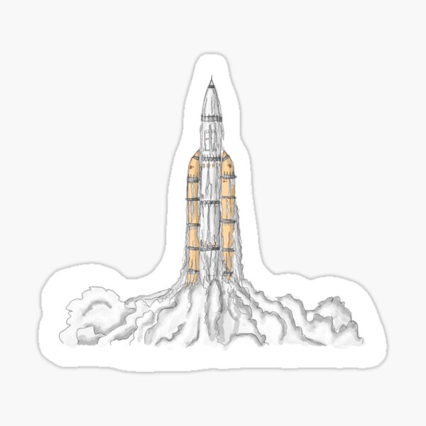 rocket-taking-off-illustration-sticker-by-steph6767-redbubble