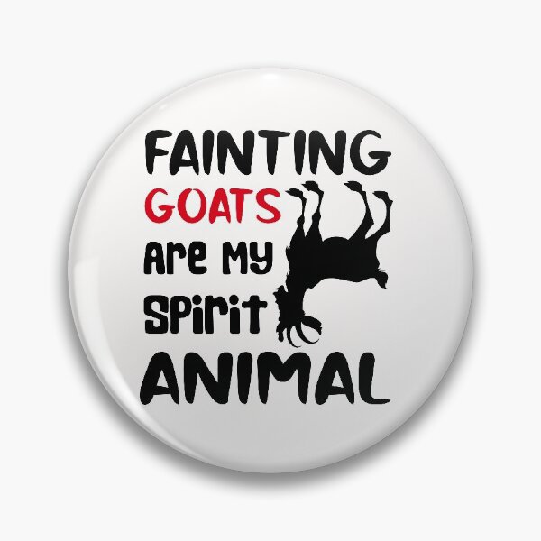 Item preview, Fainting Goats Are My Spirit Animal - Funny Goat Lover designed and sold by NSTeeDesign.