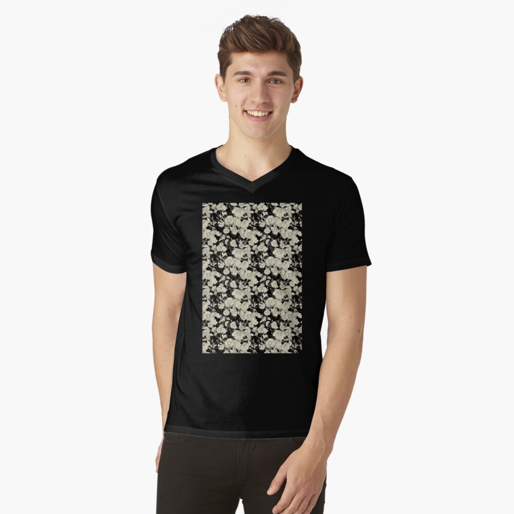 Aperçu de l'œuvre T-shirt col V créée et vendue par nicebleed.