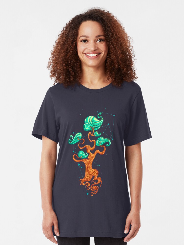 Alternate view of Magical Tree Slim Fit T-Shirt