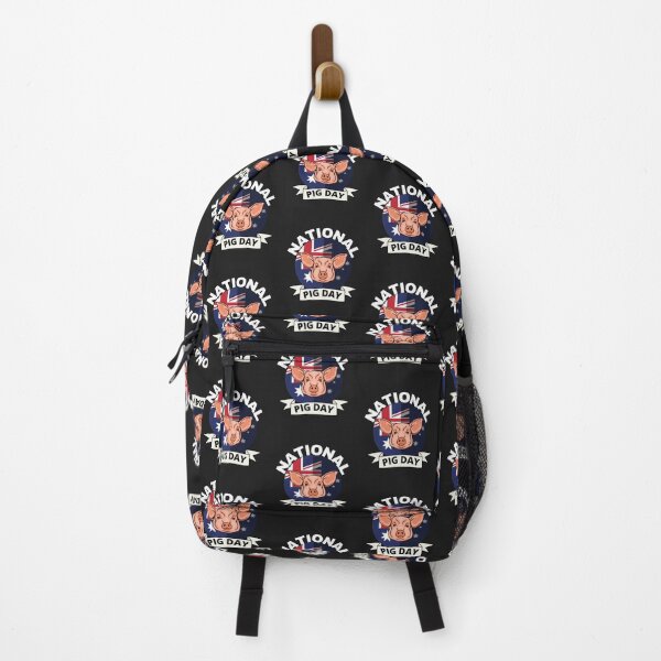 Item preview, NATIONAL PIG DAY, AUSTRALIAN FLAG, PIG FARMER,  designed and sold by R B Chrystal.