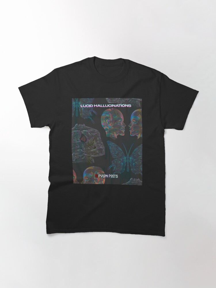 Alternate view of Lucid Hallucinations Artwork Classic T-Shirt