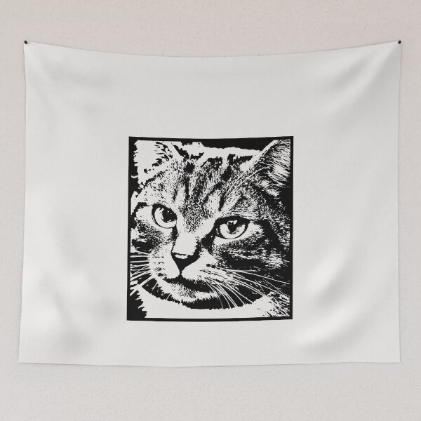 Item preview, Beautiful cat kitten - gift for cat lovers designed and sold by Victorias-Art.