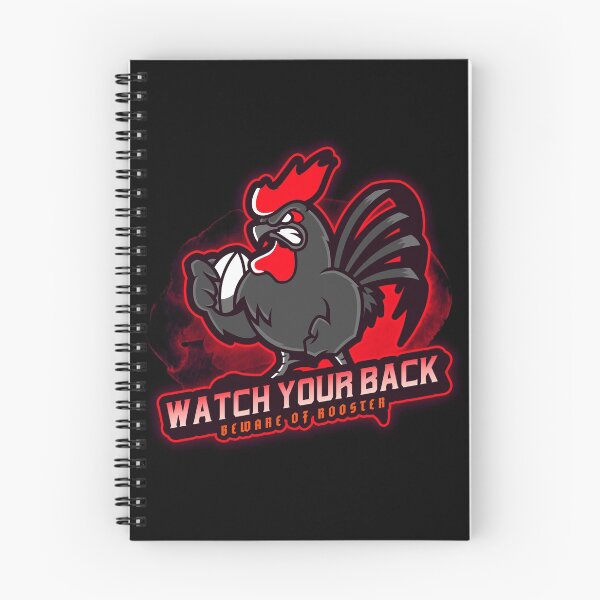 Item preview, Watch Your Back. Beware of Rooster. designed and sold by palaco210.