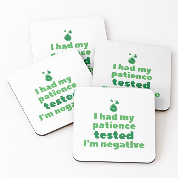 Artikelvorschau, Ich hatte meine Geduld getestet, ich bin negativ - Geschenk für Frau, Mutter & Freundin entworfen und verkauft von Oussluka.