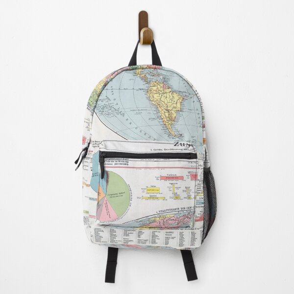 Item preview, Vintage World Map designed and sold by redoARTstore.
