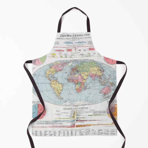 Item preview, Vintage World Map designed and sold by redoARTstore.