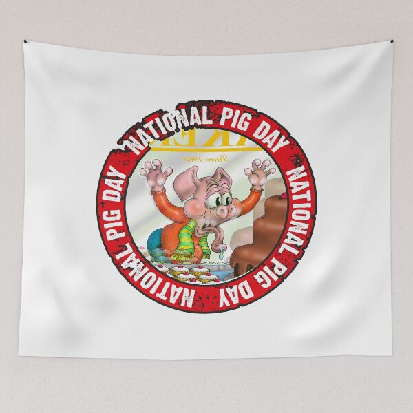 Item preview, National Pig Day designed and sold by Status71.