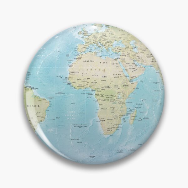 Item preview, Map of the World - Earth designed and sold by redoARTstore.