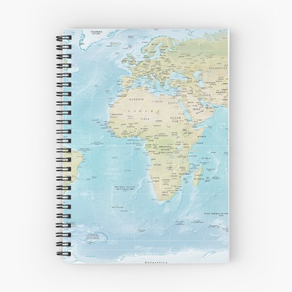 Item preview, Map of the World - Earth designed and sold by redoARTstore.