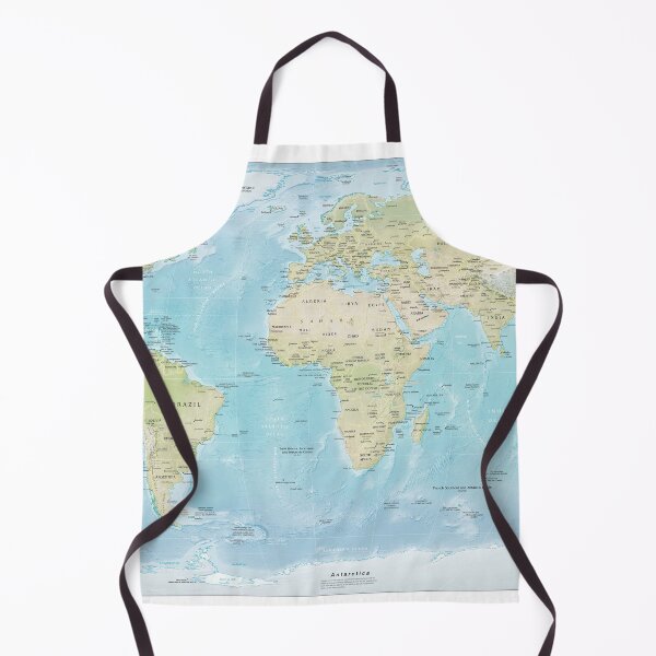 Item preview, Map of the World - Earth designed and sold by redoARTstore.