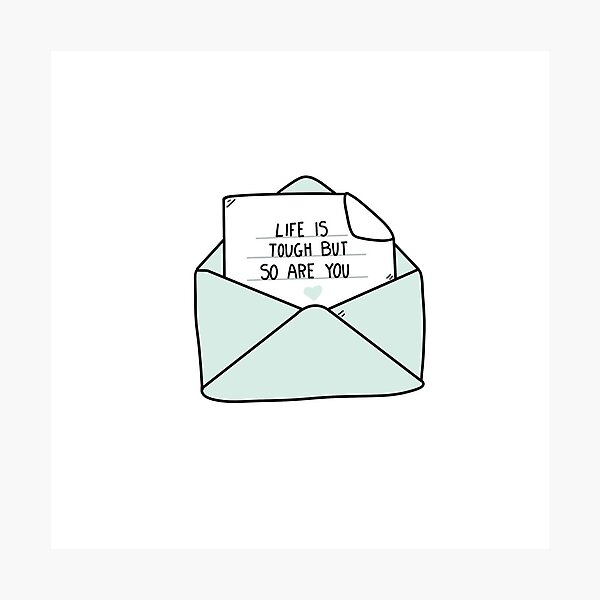 Item preview, Life Is Tough But So Are You designed and sold by SelfLoveShop.
