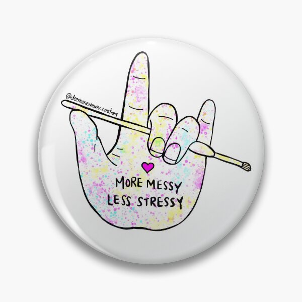 Item preview, More messy less stressy  designed and sold by madebydeemarie.