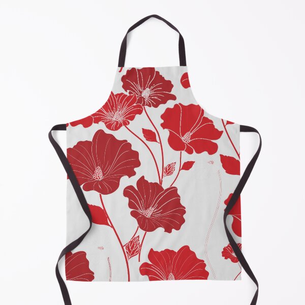 Item preview, Red Hawaiian Flower Pattern designed and sold by BitsndPieces.