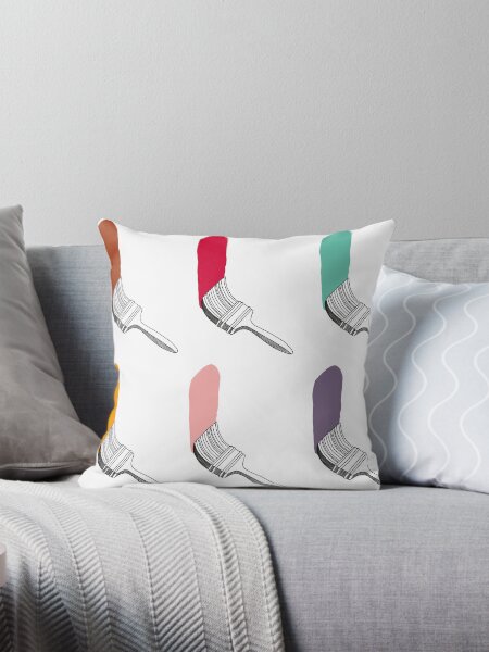 Item preview,  Multicolored brushes pop art style illustration. Modern and cool Color Palette designed and sold by elza-ri.