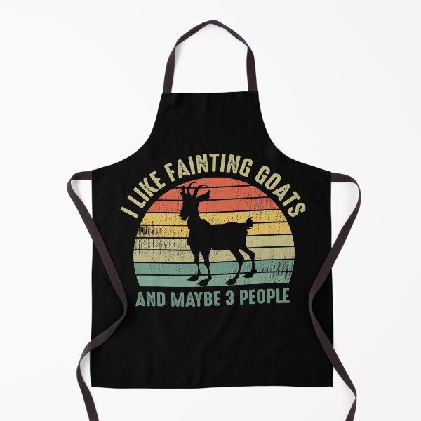 Item preview, I LIKE FAINTING GOATS AND MAYBE 3 PEOPLE - Funny Goat Lover designed and sold by NSTeeDesign.