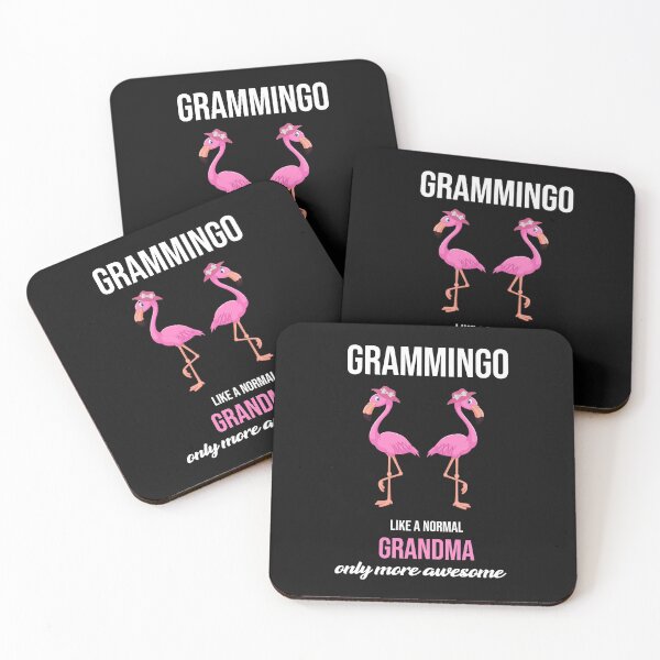 Item preview, Grammingo Shirt like a normal Grandma only more awesome Gift for Grandmother flamingo lover designed and sold by FreedomTree.