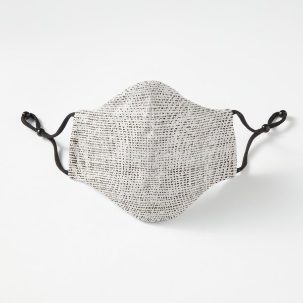 fitted Masks, burlap, rough linen, rough, linen, sackcloth, Mesh Fitted 3-Layer