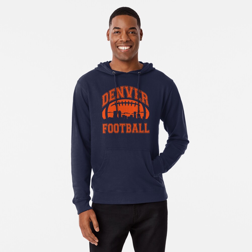 : Denver Hoodie Sweatshirt College University Style USA