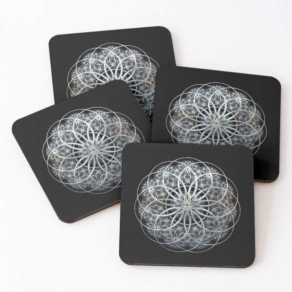 Item preview, Chrome Mandala Spiro Fractal designed and sold by BoundedChaos.