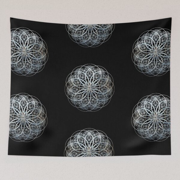 Item preview, Chrome Mandala Spiro Fractal designed and sold by BoundedChaos.