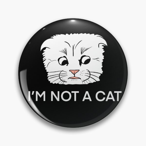 Item preview, I’m not a cat funny meme designed and sold by PG Illustration.
