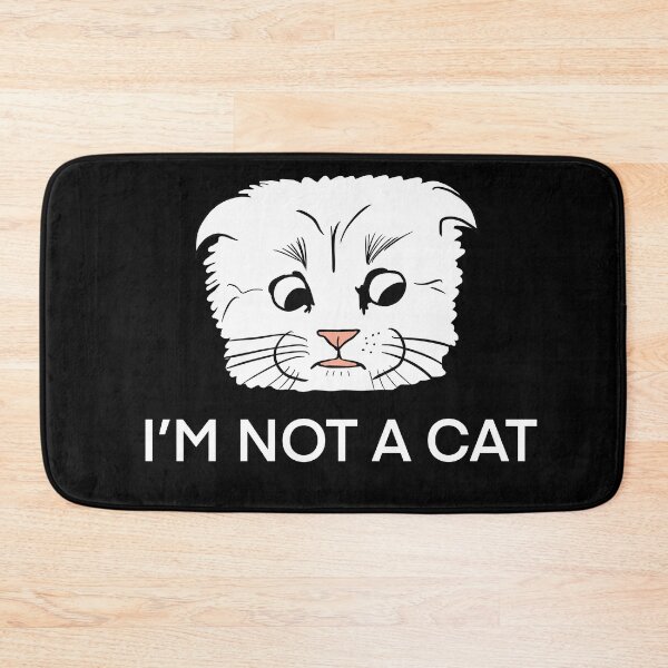 Item preview, I’m not a cat funny meme designed and sold by PG Illustration.