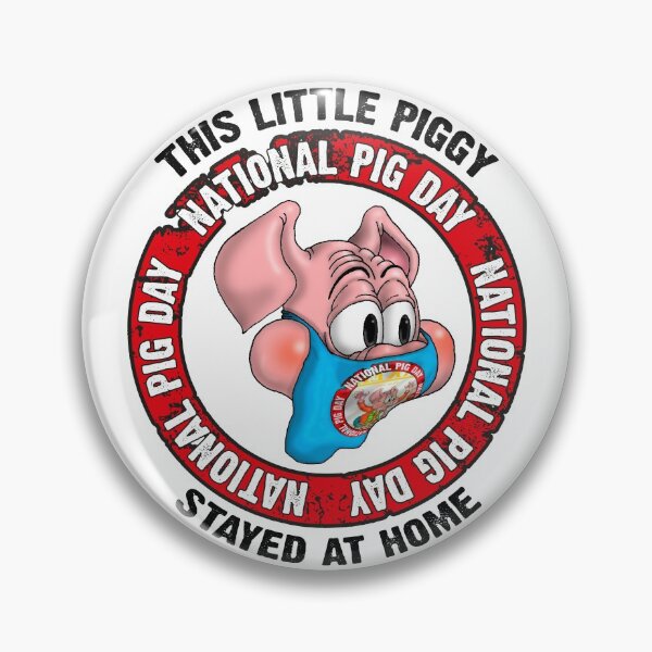 Item preview, National Pig Day designed and sold by Status71.